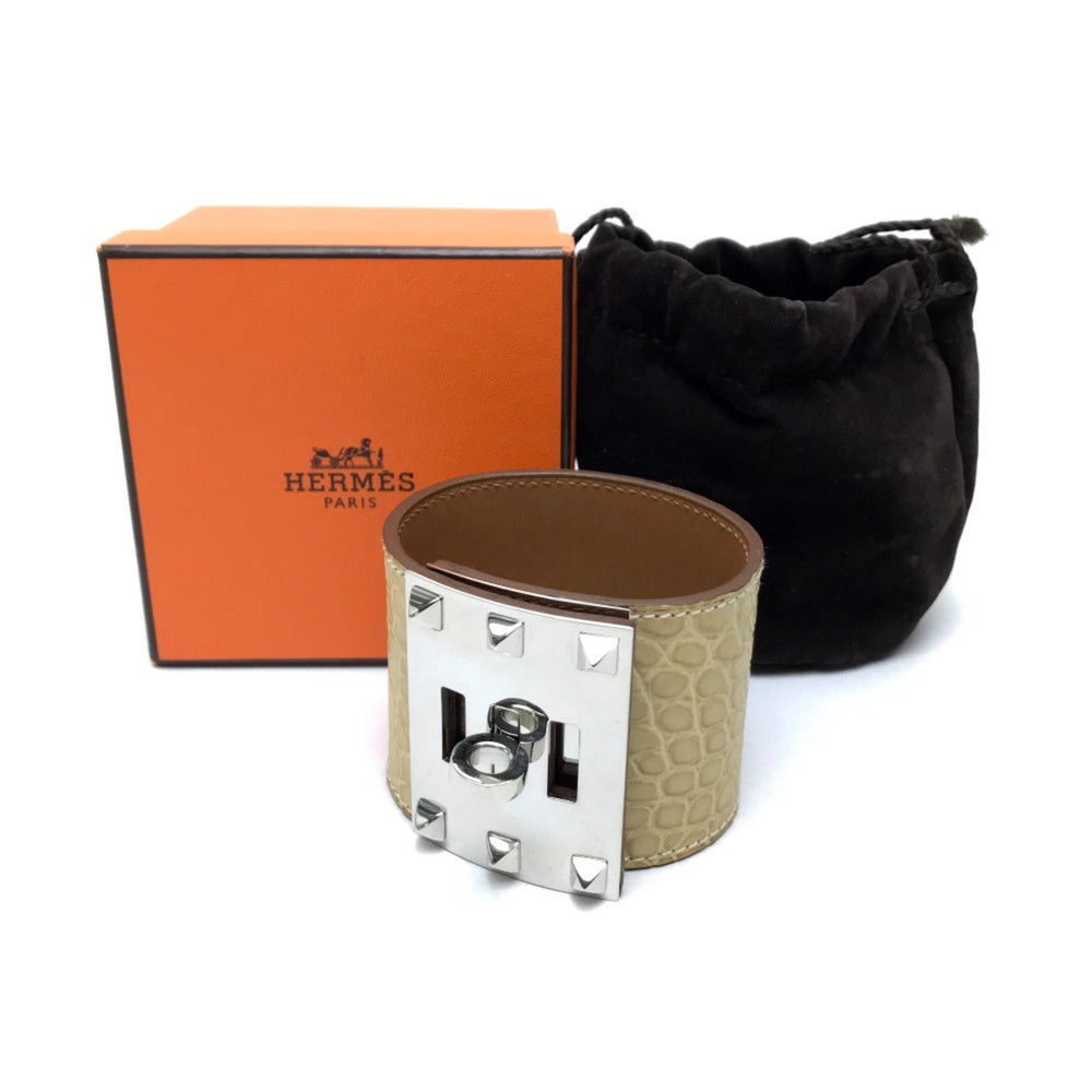 Hermes Men's Women's Bracelet accessories Bangle BeigeBased — Like New
