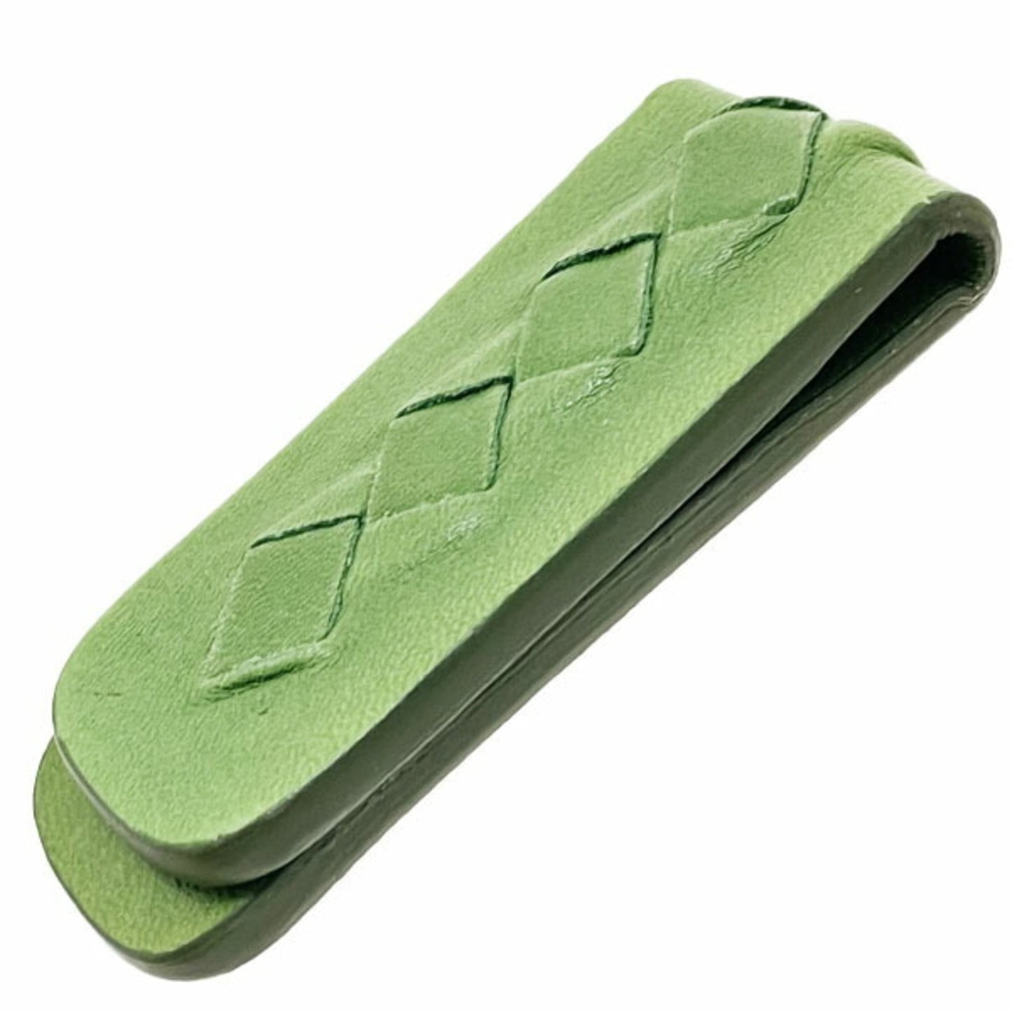 Bottega Veneta Money Clip, Intrecciato Nappa Leather, Green, 169719. BOTTEGA VENETA Men's Bill NN-16005.