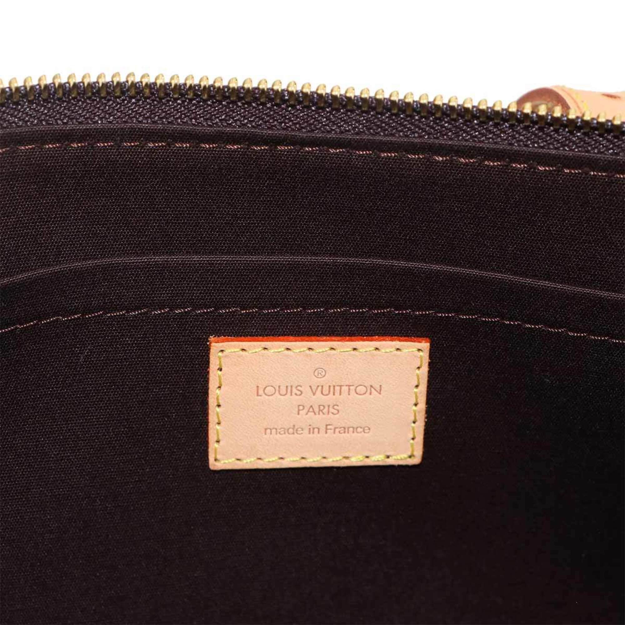 Louis Vuitton Monogram Vernis Rosewood Avenue Shoulder Handbag Leather Amarante M93510 — Like New
