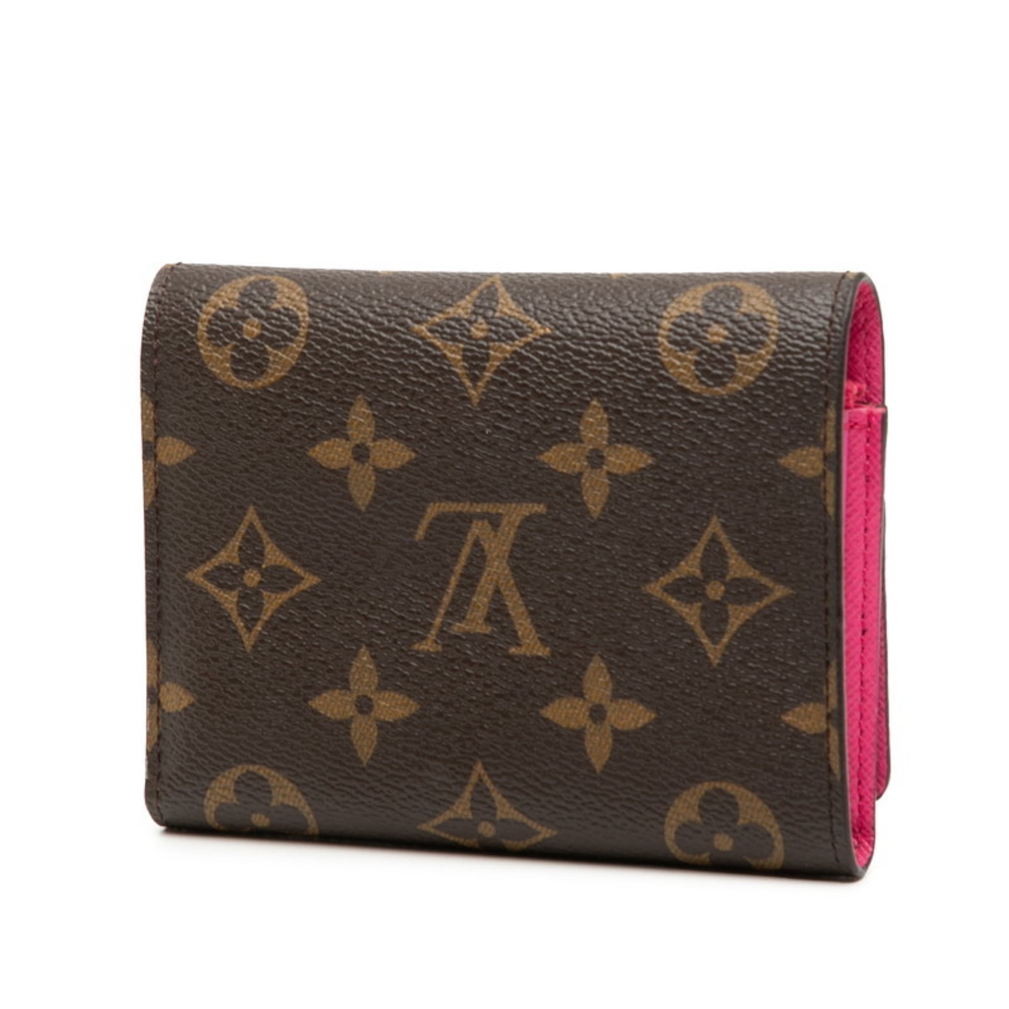 Louis Vuitton Monogram Portefeuille Victorine Vivienne Tri-fold Wallet M81631 Brown Multicolor Women's LOUIS VUITTON