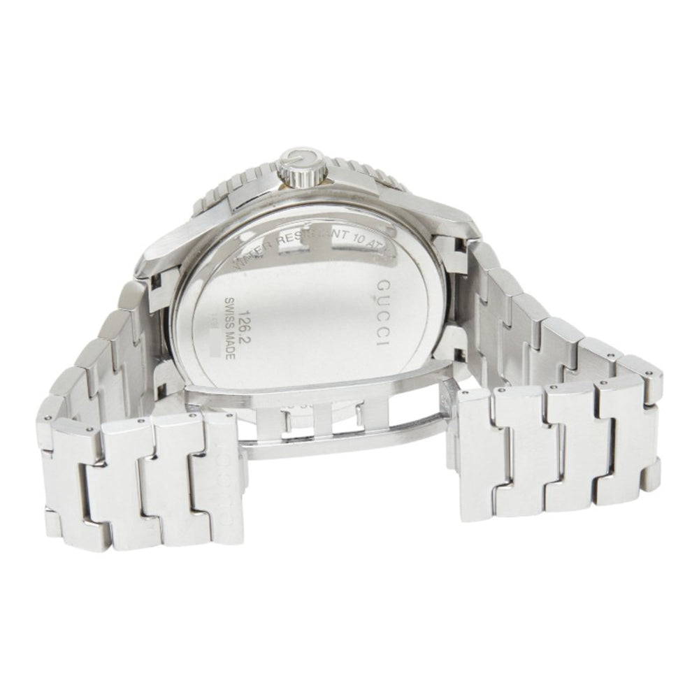 Gucci G-Timeless Sport Watch YA126253 Quartz Navy Dial Stainless Steel Men's GUCCI — Good