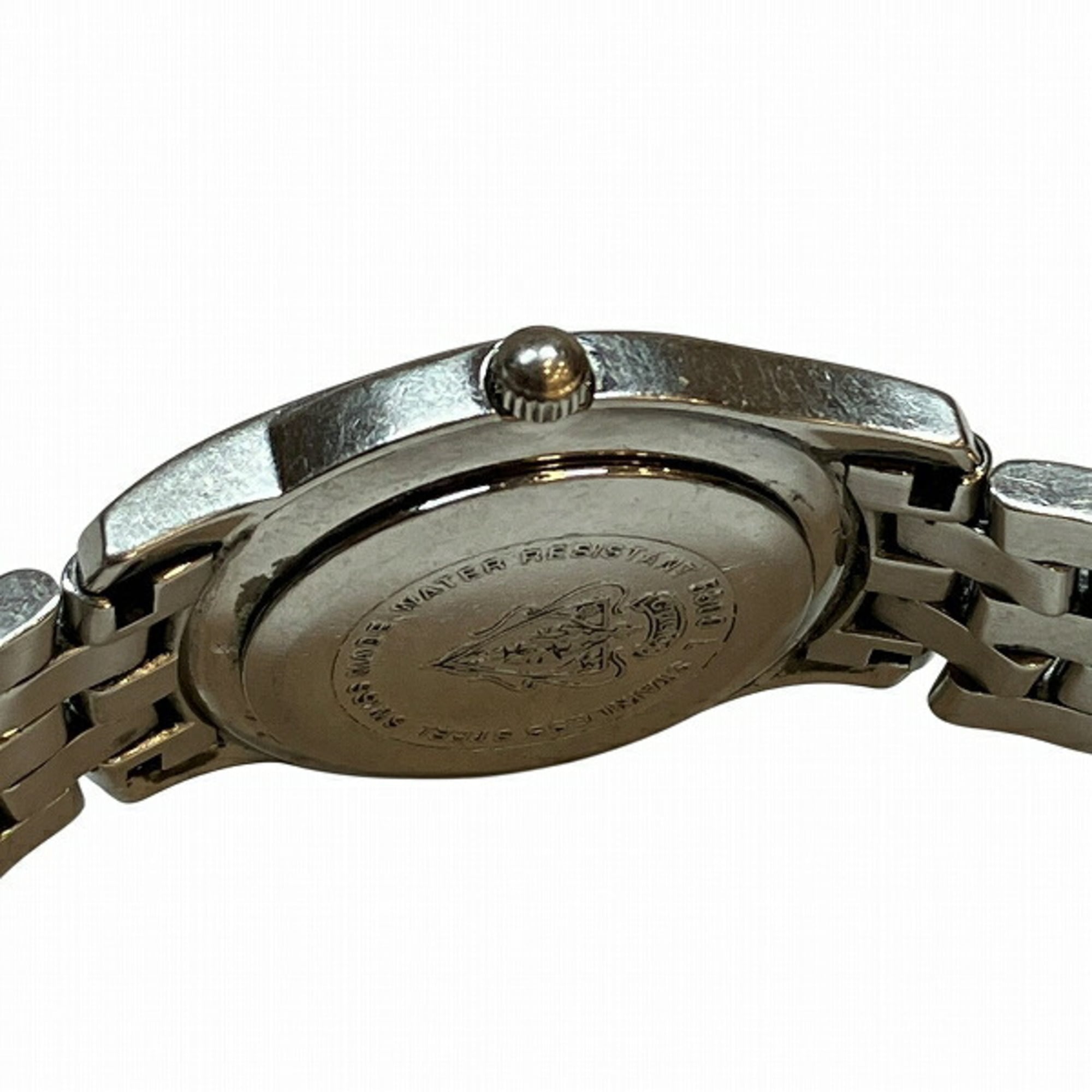 Gucci 5500L Quartz Silver Dial Date Roman Numeral Watch for Women — Good