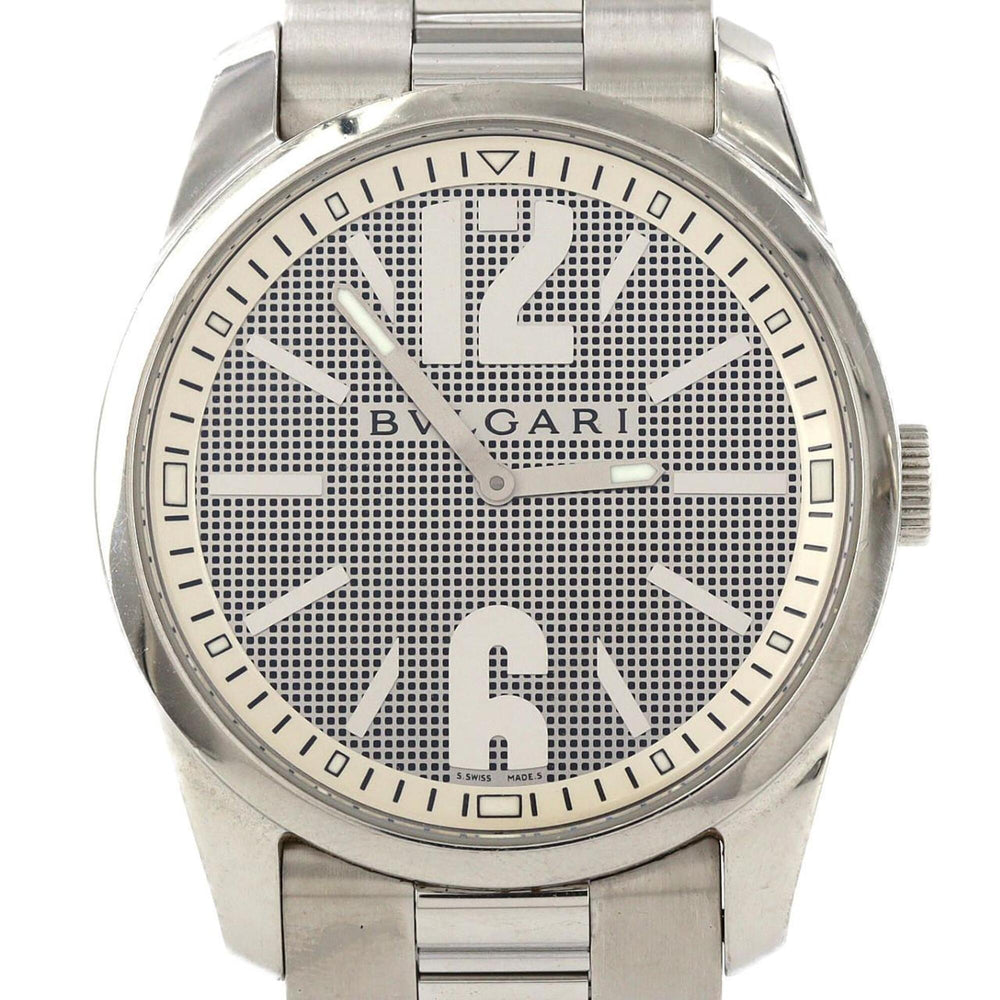 Bulgari Solotempo ST42S ST42SS Stainless Steel Quartz Watch — Good