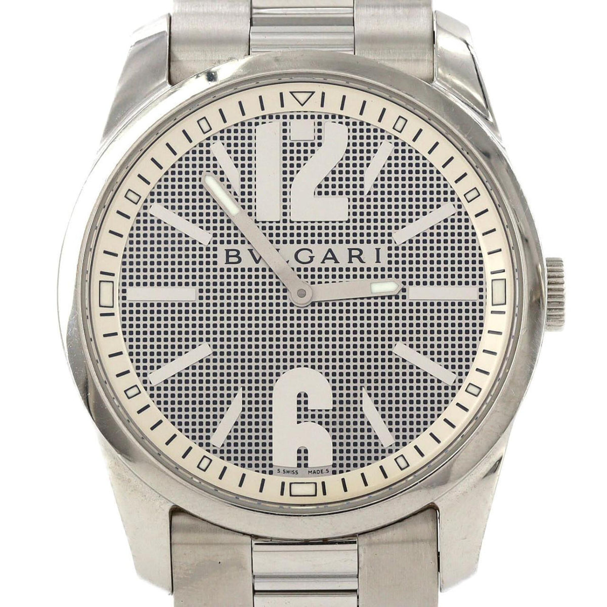 Bulgari Solotempo ST42S ST42SS Stainless Steel Quartz Watch — Good