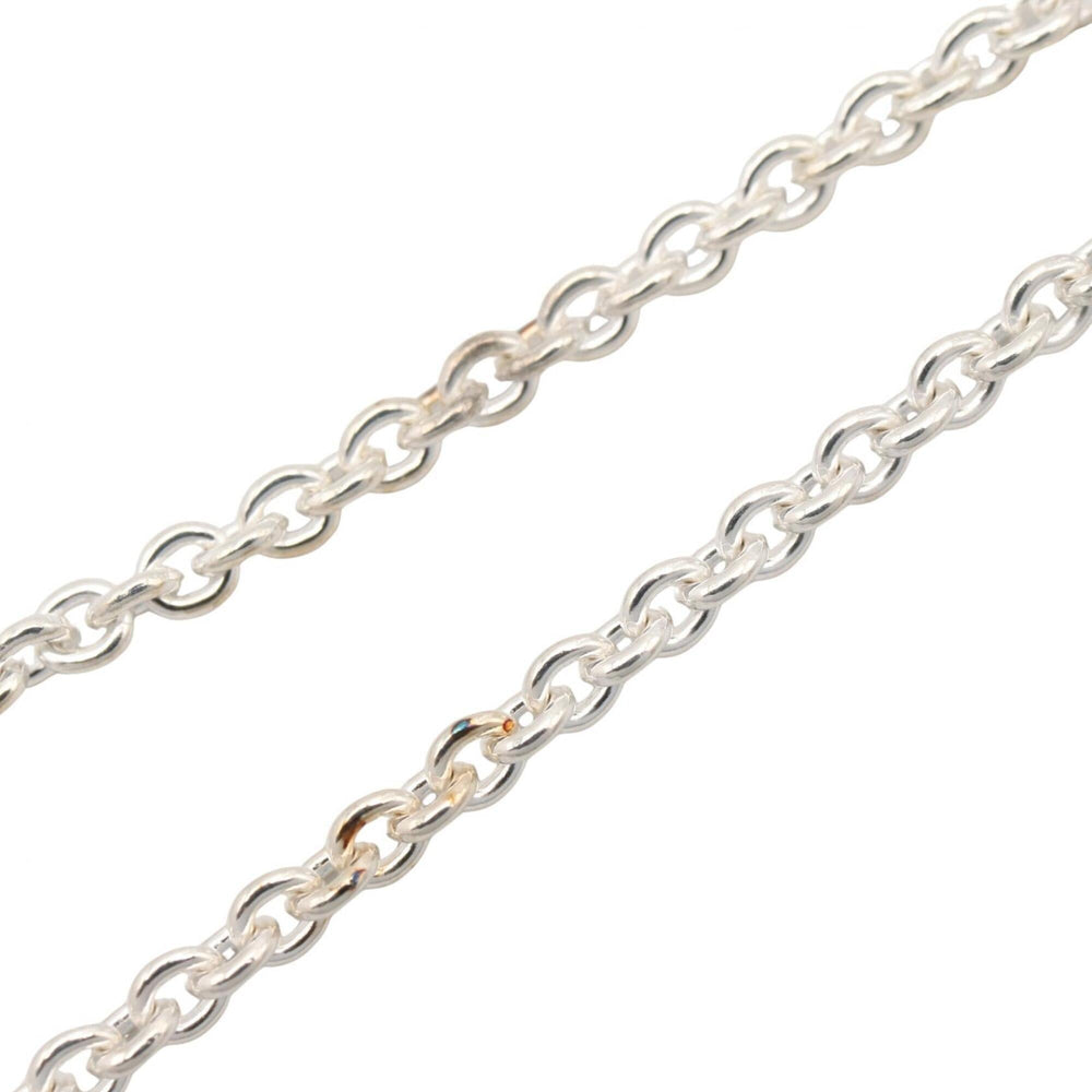Hermes Chaine d'Ancre Amulette Necklace, Sterling Silver 925, Tone, 9.8g — Like New