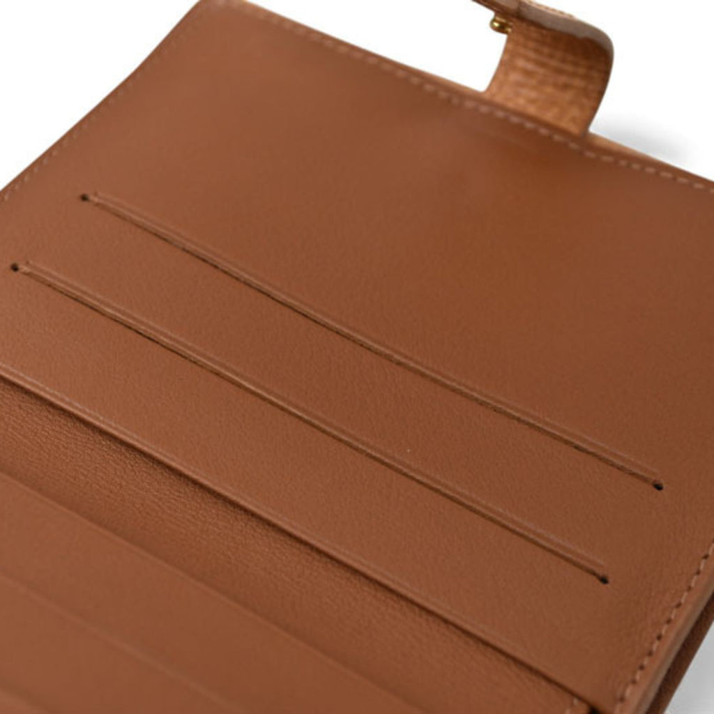 LOEWE Anagram Trifold Wallet in Caramel