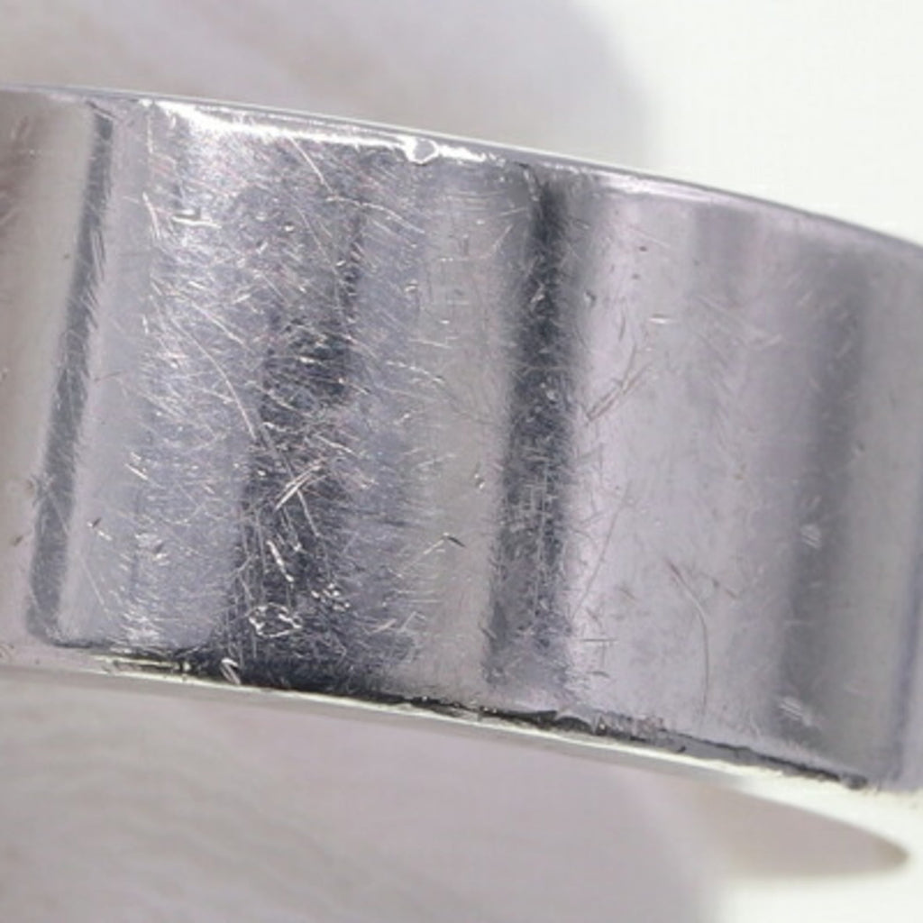 Gucci Branded Regular G Ring 032660, Sterling Silver 925, Size 17 / US 8-8.5, Men's and Women's, GUCCI