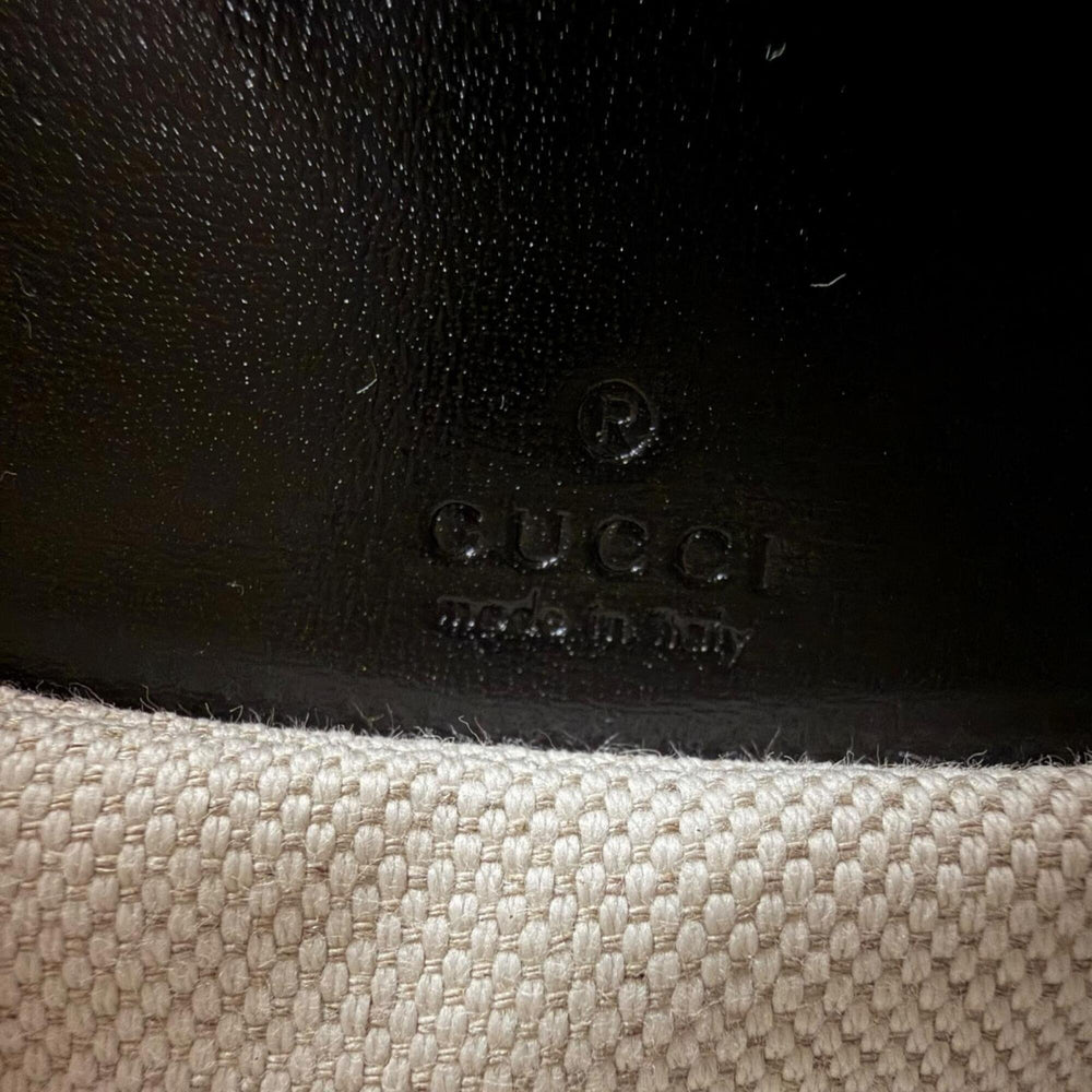 GUCCI 686864 Gucci Bamboo 1947 Mini Bag Leather 2-Way Handbag Shoulder Black Made in Italy Women's — Like New