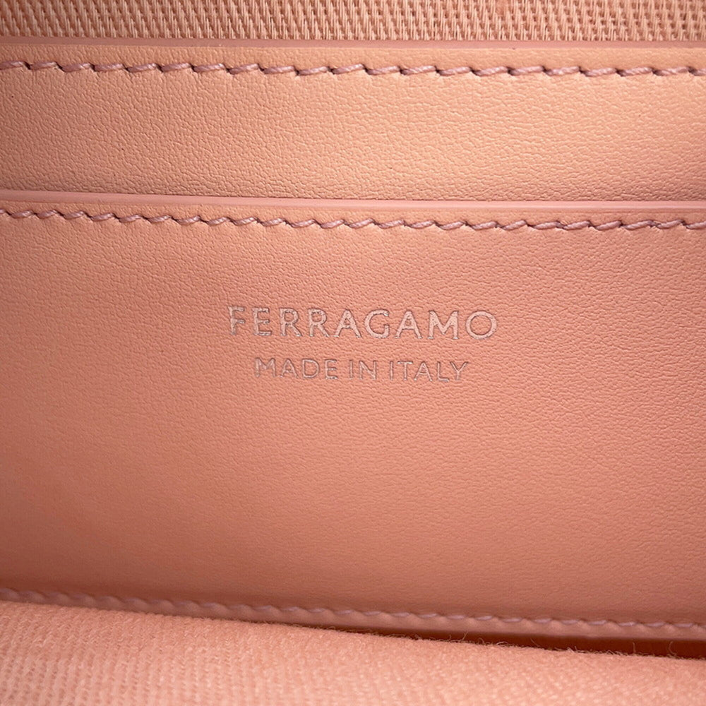 Salvatore Ferragamo Shoulder Bag Gancini Archive Camera Case Small 216292 Handbag Women's — Like New