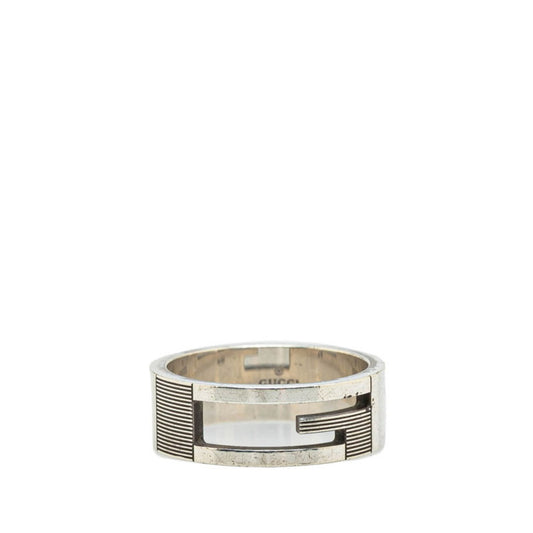Gucci Branded G Ring #24 SV925 Silver Men's GUCCI