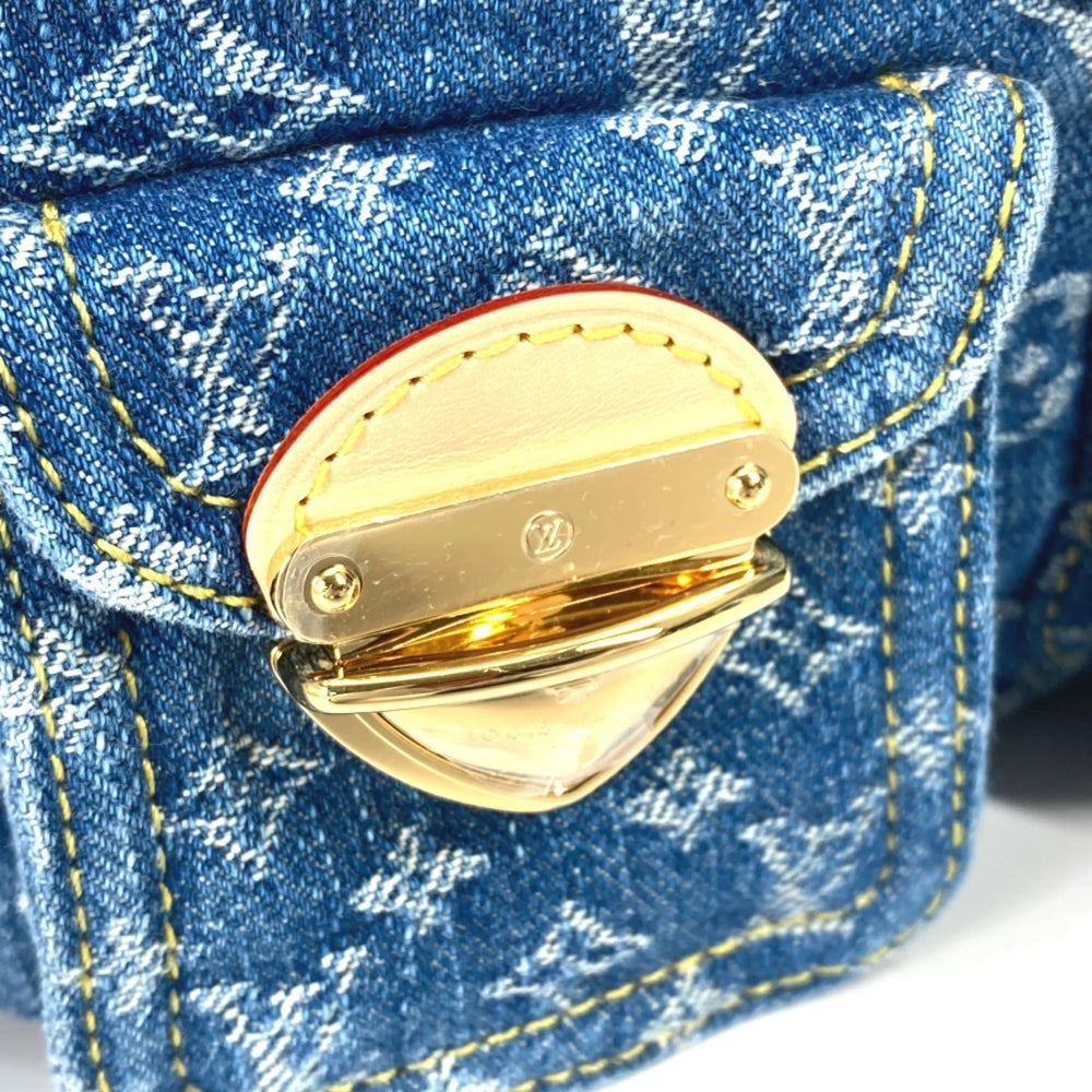 LOUIS VUITTON M46836 New LV Remix Venice Backpack Monogram Denim Women's Blue — New - Store Return