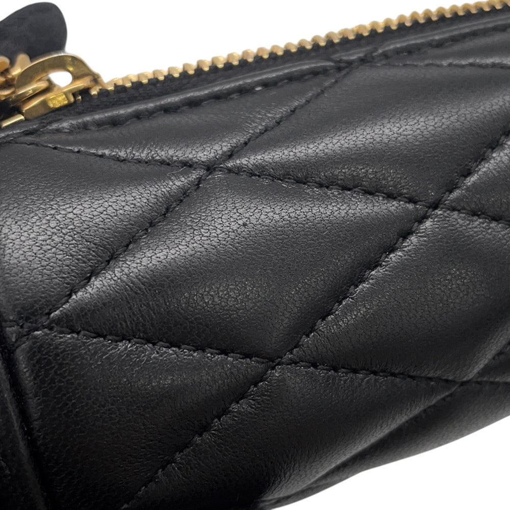 Yves Saint Laurent Saint Laurent Paris Chain Shoulder Bag Micro Third Tube Lambskin 796296 AAAJU 1000 Handbag Black Women's SAINT LAURENT PARIS — Like New
