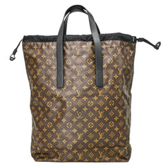 LOUIS VUITTON Louis Vuitton Monogram Macassar Cabas Light Tote Bag Canvas Brown M43416 — Like New