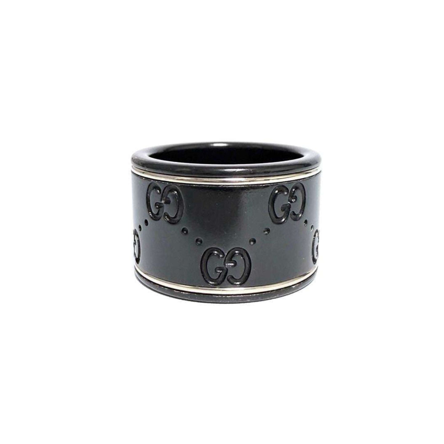 Gucci Men's Women's Pinky Icon Band Ring