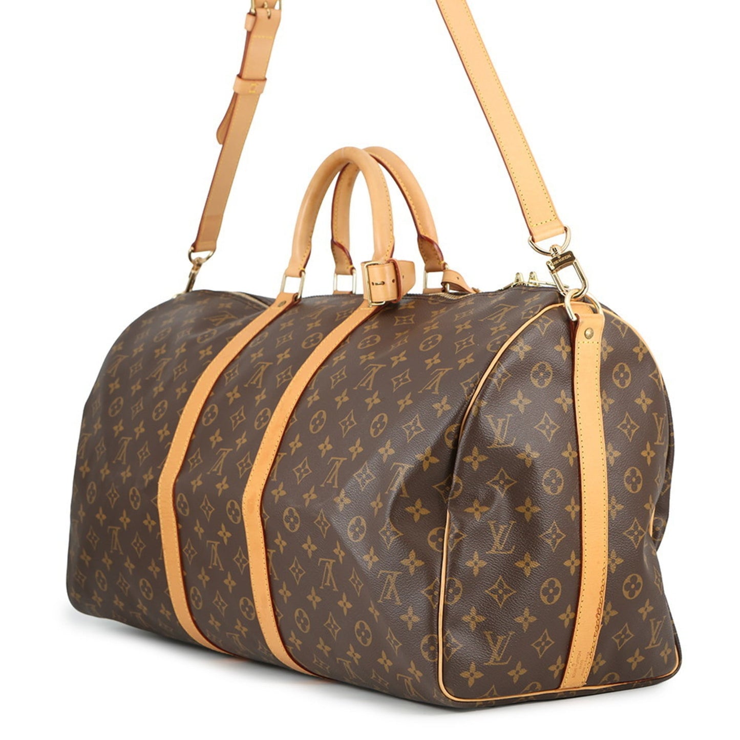 Louis Vuitton Monogram Keepall Bandouliere 55 Boston Bag M41414 LOUIS VUITTON