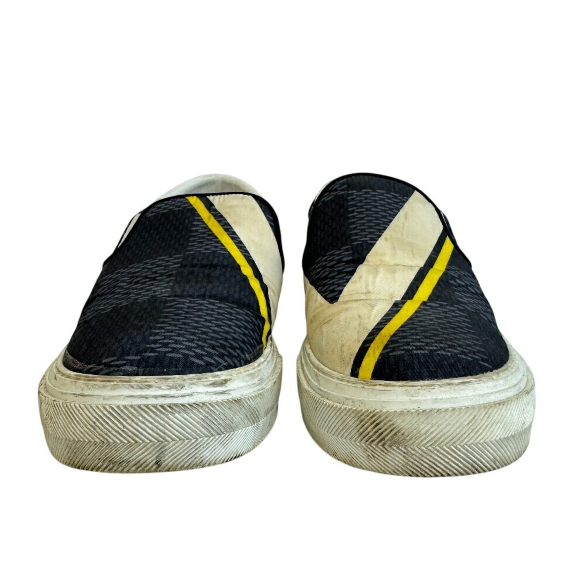 LOUIS VUITTON Louis Vuitton America's Cup 2017 Latitude Sneakers, Navy, Men's, Size 27.5