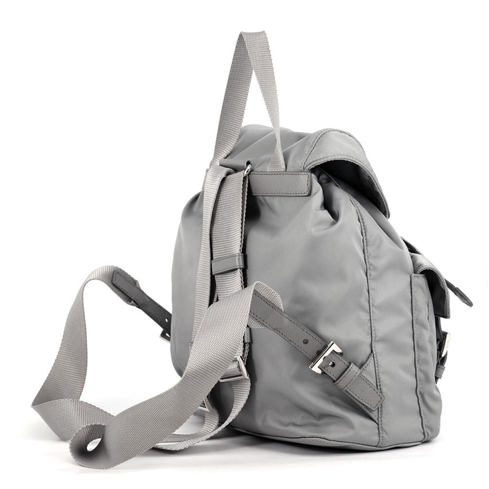 Prada Backpack Small Nylon Saffiano Leather 1BZ677 PRADA Handbag — Like New