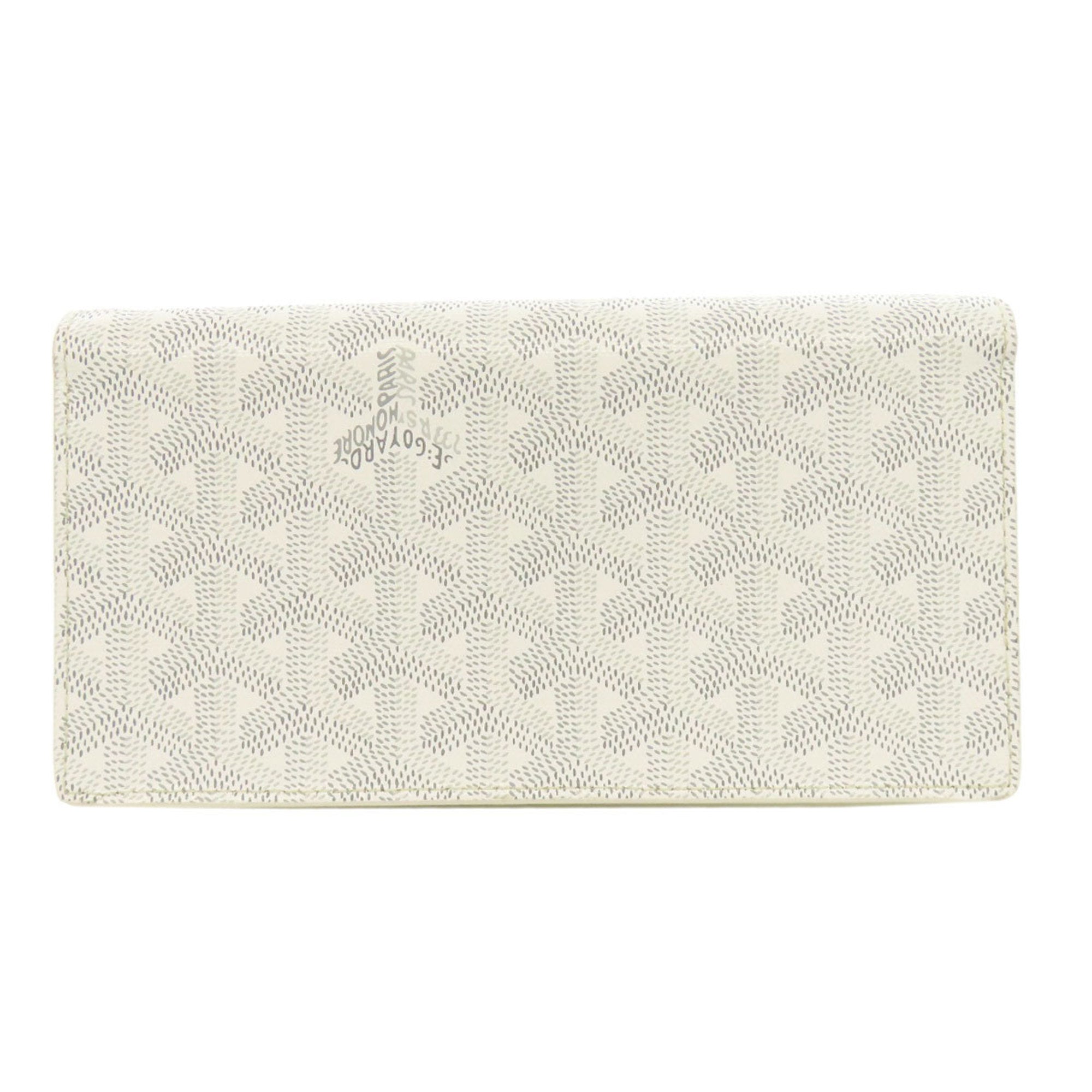 GOYARD Herringbone Pattern Long Wallet for Women