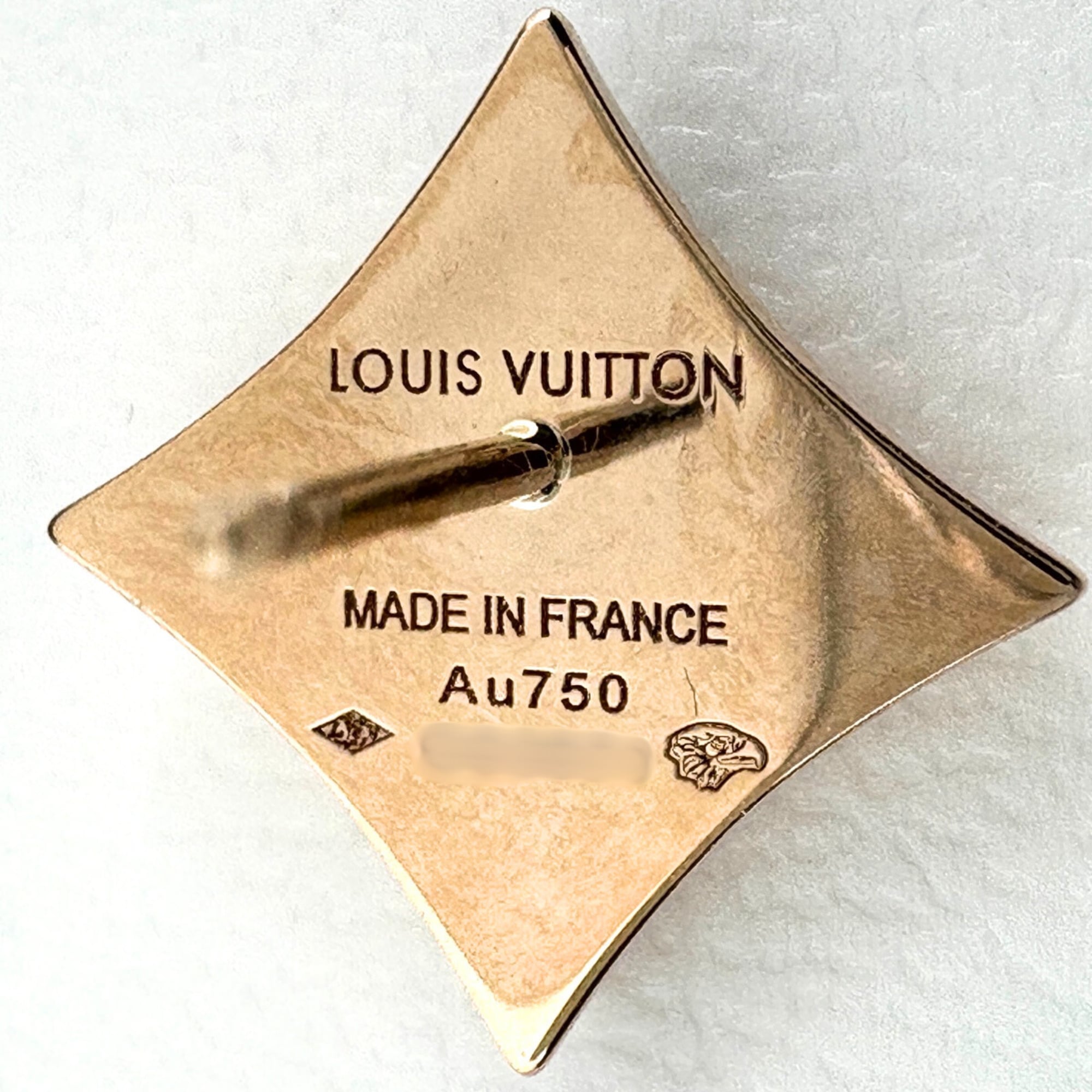 Louis Vuitton Puce Saint Blossom Nacrée Earrings in PG Pink Gold with Mother-of-Pearl, 750, for Women