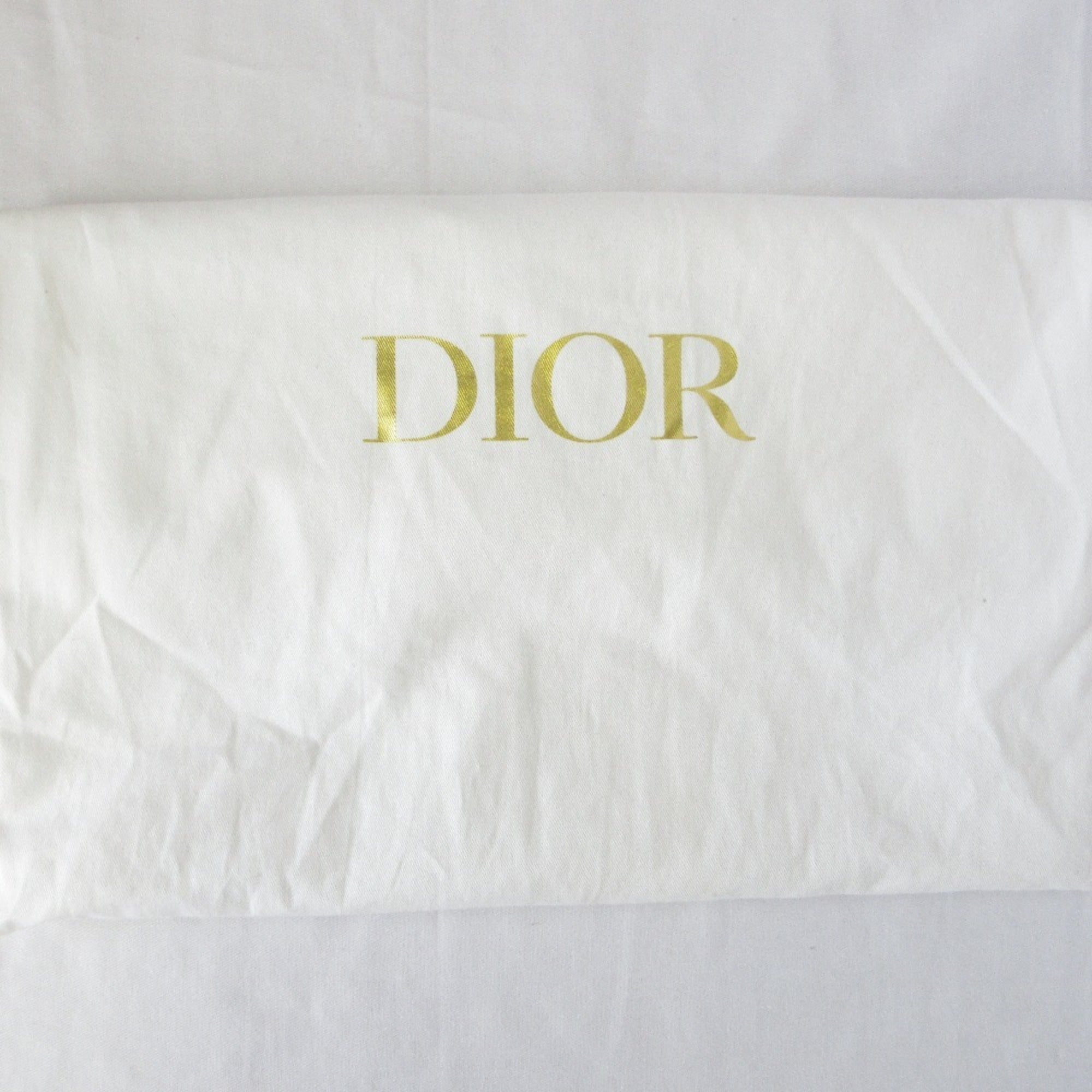 Christian Dior Oblique Wicker Shoulder Bag 63-MA-1200 Navy/Natural Women's — Like New