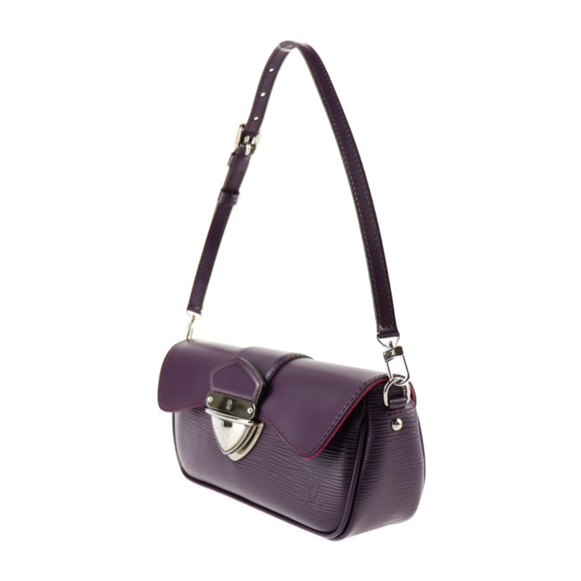 LOUIS VUITTON Louis Vuitton Pochette Montaigne Epi Shoulder Bag M5929K Leather Cassis Clutch 2417033008107R1 — Like New