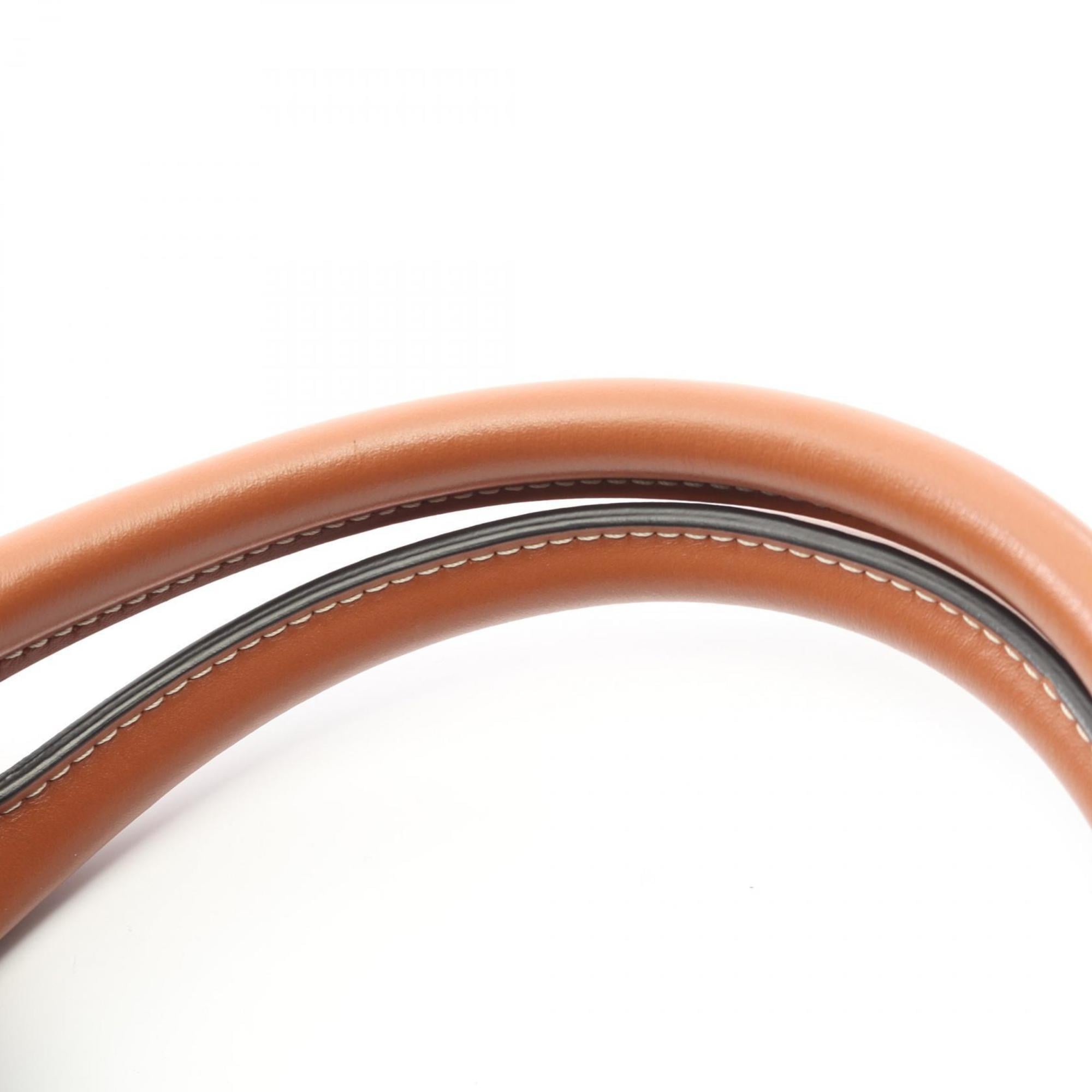 Celine Small Vertical Cabas Triomphe Tote Bag, Coated Canvas and Leather, Women's, Black Brown, 191542