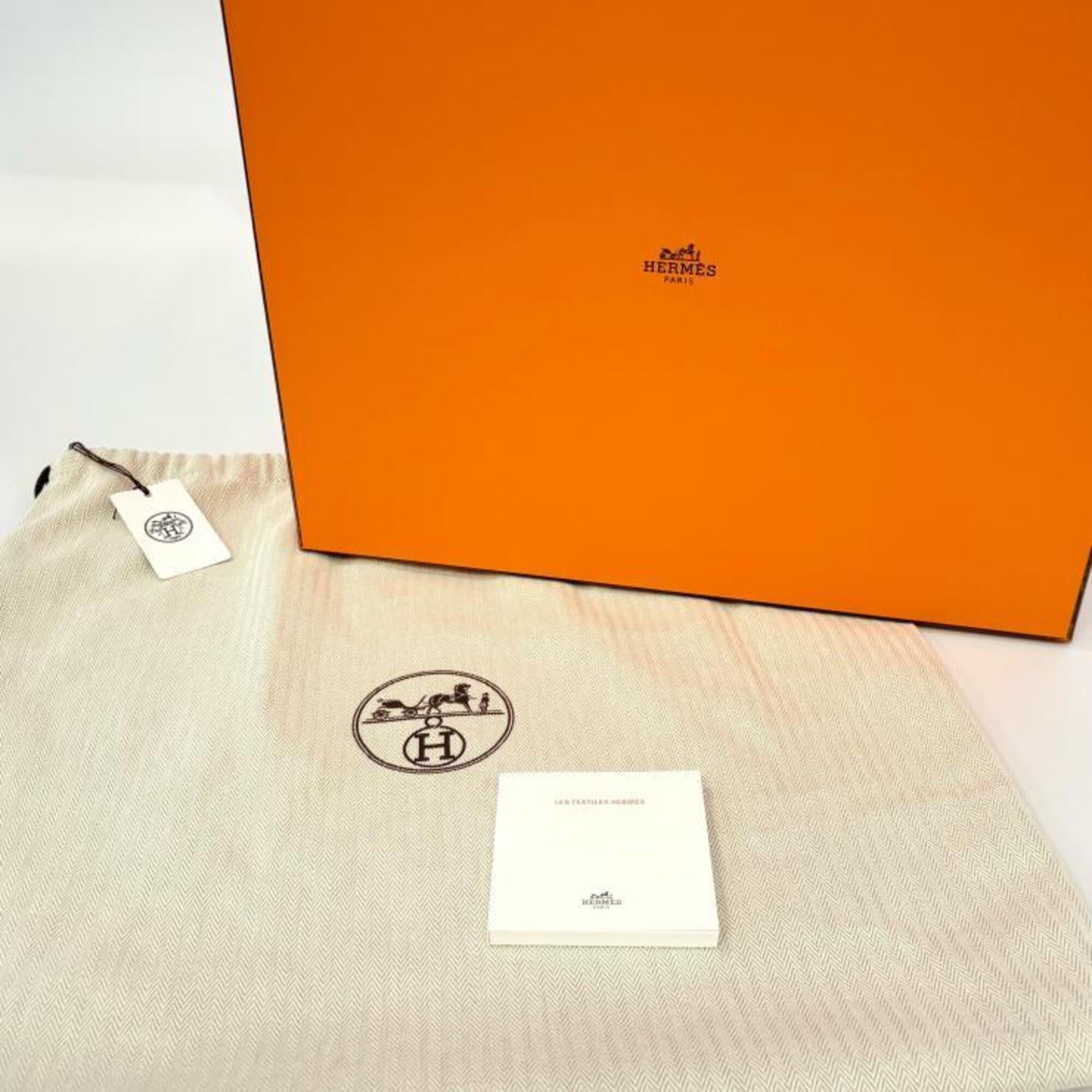 HERMES Garden Party TPM Toile Officier Khaki Tote Bag — Like New