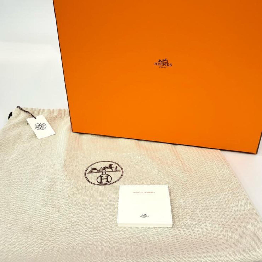 HERMES Garden Party TPM Toile Officier Khaki Tote Bag — Like New
