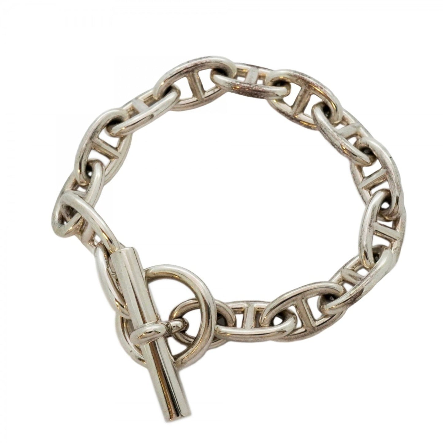 Hermes Hermès Chaine d'Ancre GM Bracelet, 14 links, 925 silver, for men and women