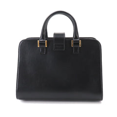 Saint Laurent Baby Cabas 2-way Hand/Shoulder Handbag, Leather, Black, 568853 — Like New