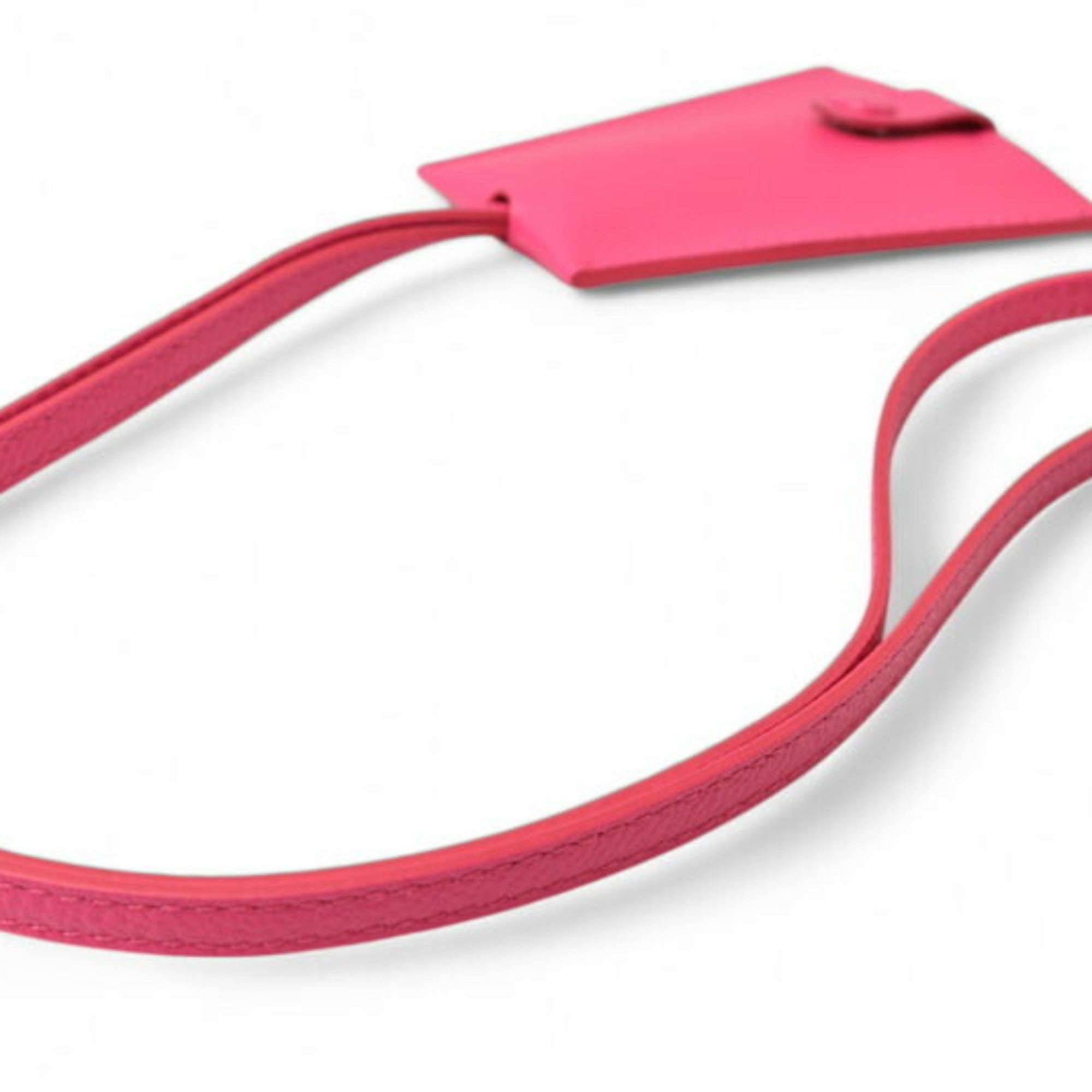 Balenciaga Key Ring Charm Neck Strap BALENCIAGA Crochet Pink Unused — New - Store Return