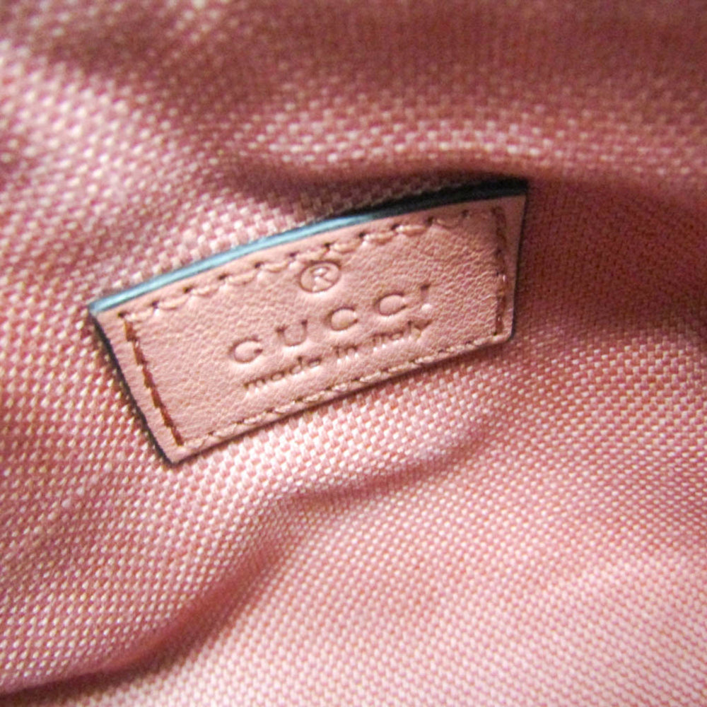 Gucci Blondie 760170 Women's Leather Handbag,Shoulder Bag Pink — Like New