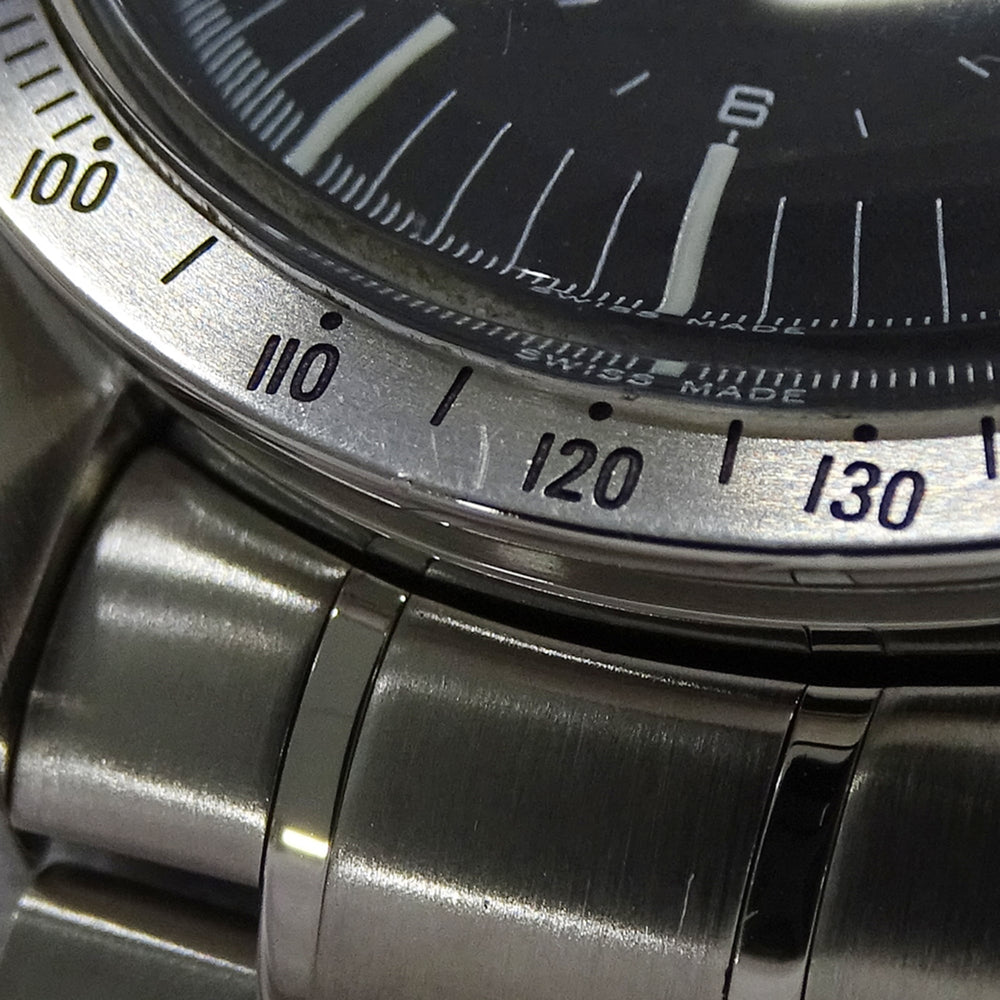 Omega Speedmaster First Replica 3594.50 Men's Watch, Brand Name, Chronograph, Manual Winding, Stainless Steel (SS), Silver, Black — Good