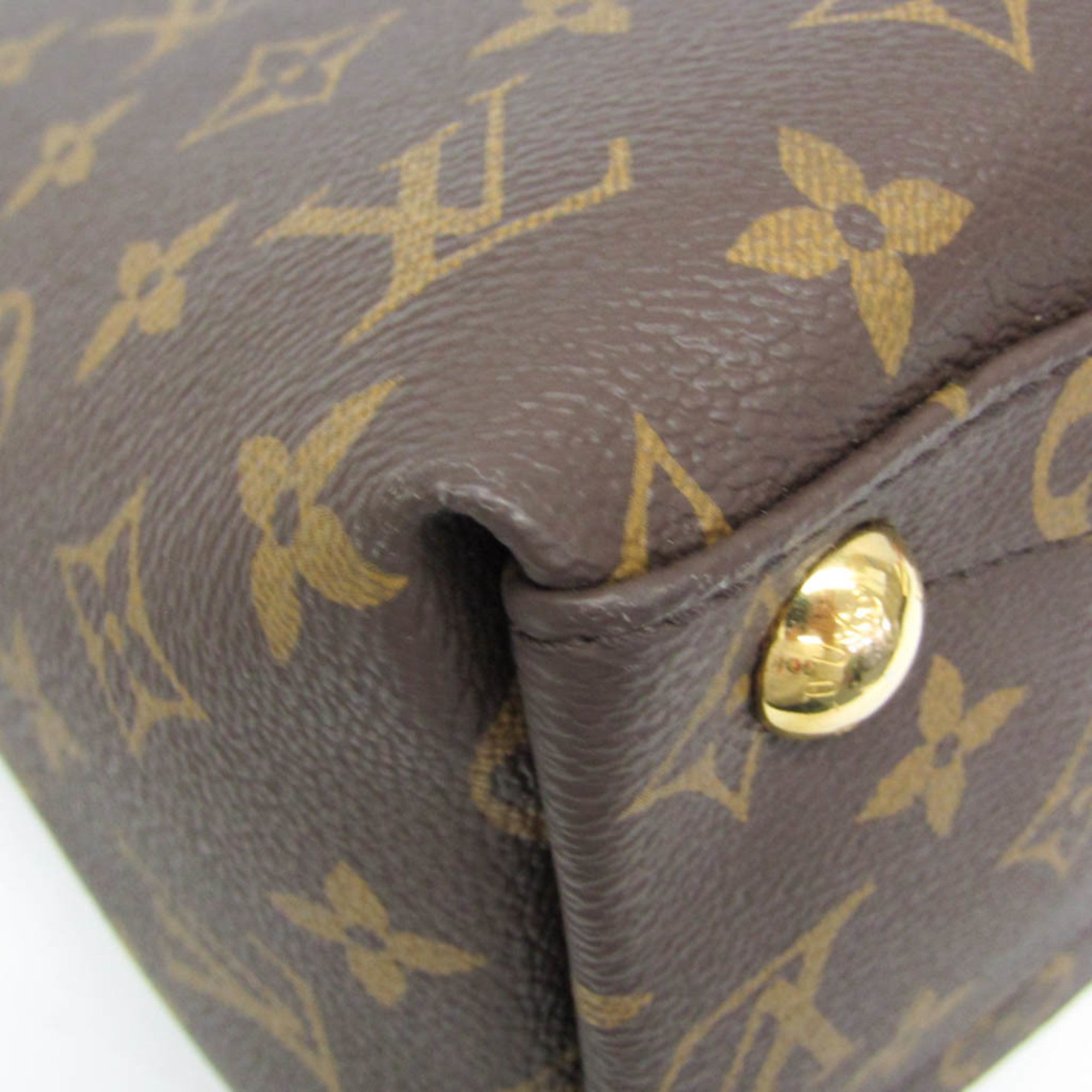 Louis Vuitton Damier V Tote MM M43948 Women's Shoulder Bag,Tote Bag Black,Brown — Like New