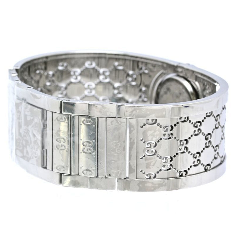 GUCCI Toile Bangle YA112513 112 Women's Watch SS 40522 — Very Good