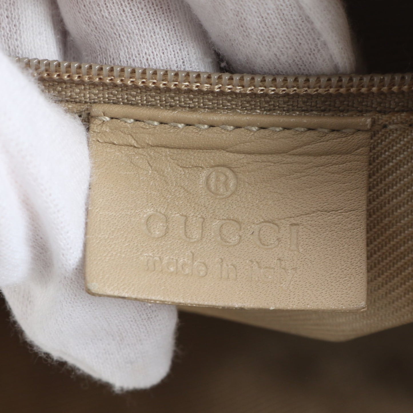 Gucci Hobo 001-4158 Leather Shoulder Bag for Women