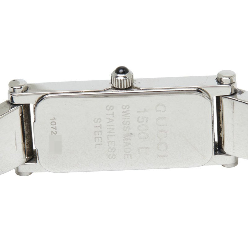 Gucci Bangle Watch 1500L Quartz White Dial Stainless Steel Women's GUCCI — Good