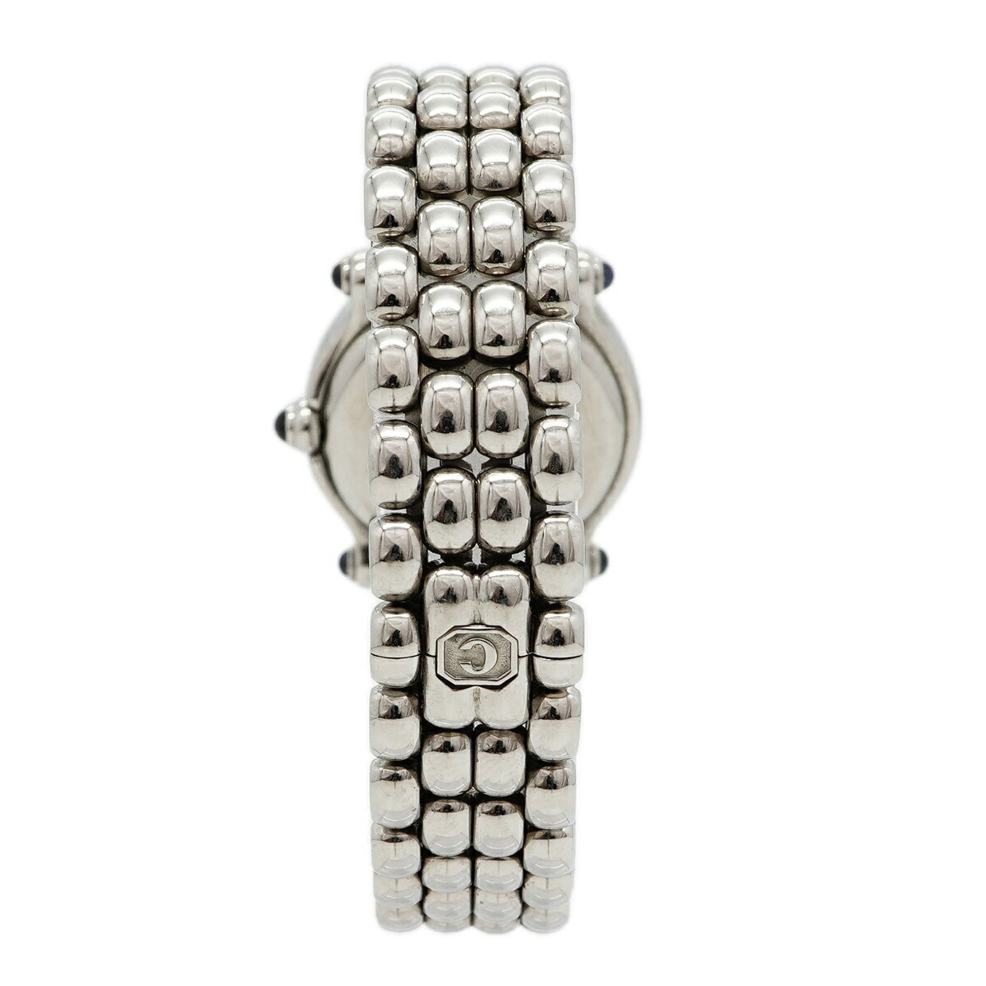 Chopard Happy Sport Diamond 27 8250-23 White Dial Women's Watch — Good
