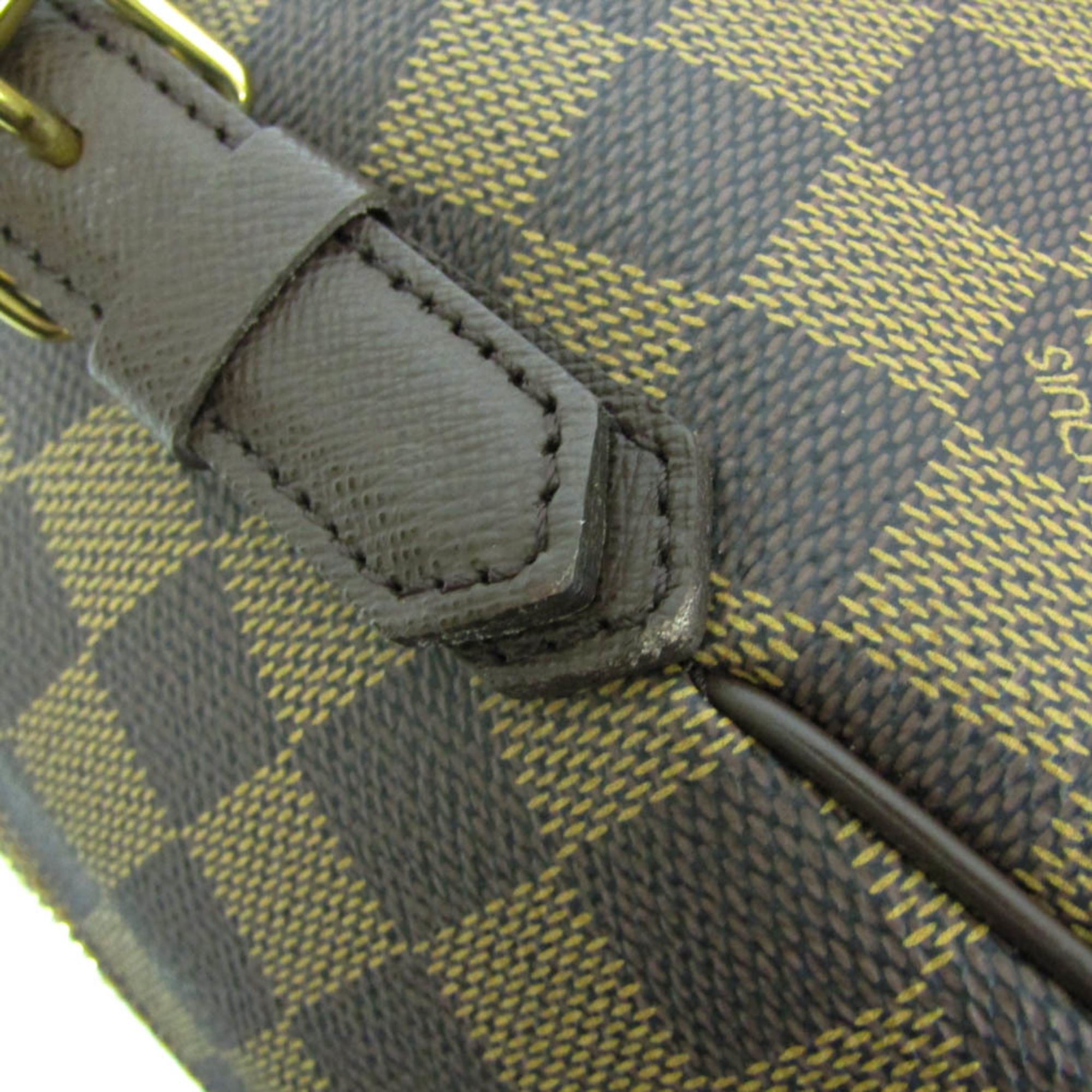 Louis Vuitton Damier Belem MM N51174 Women's Shoulder Bag Brown,Ebene — Like New