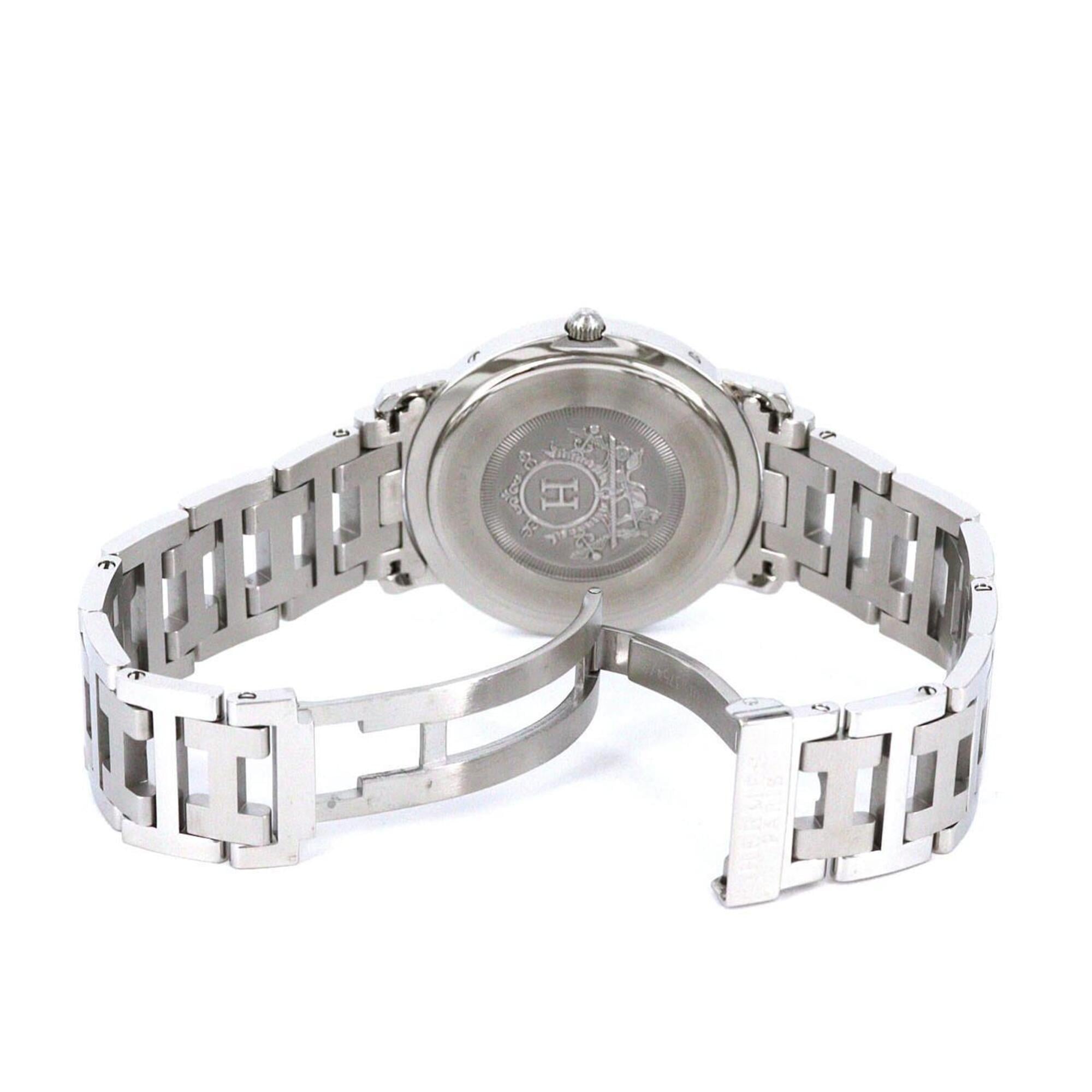 Hermes Clipper CL6.710 SS Quartz Watch — Very Good