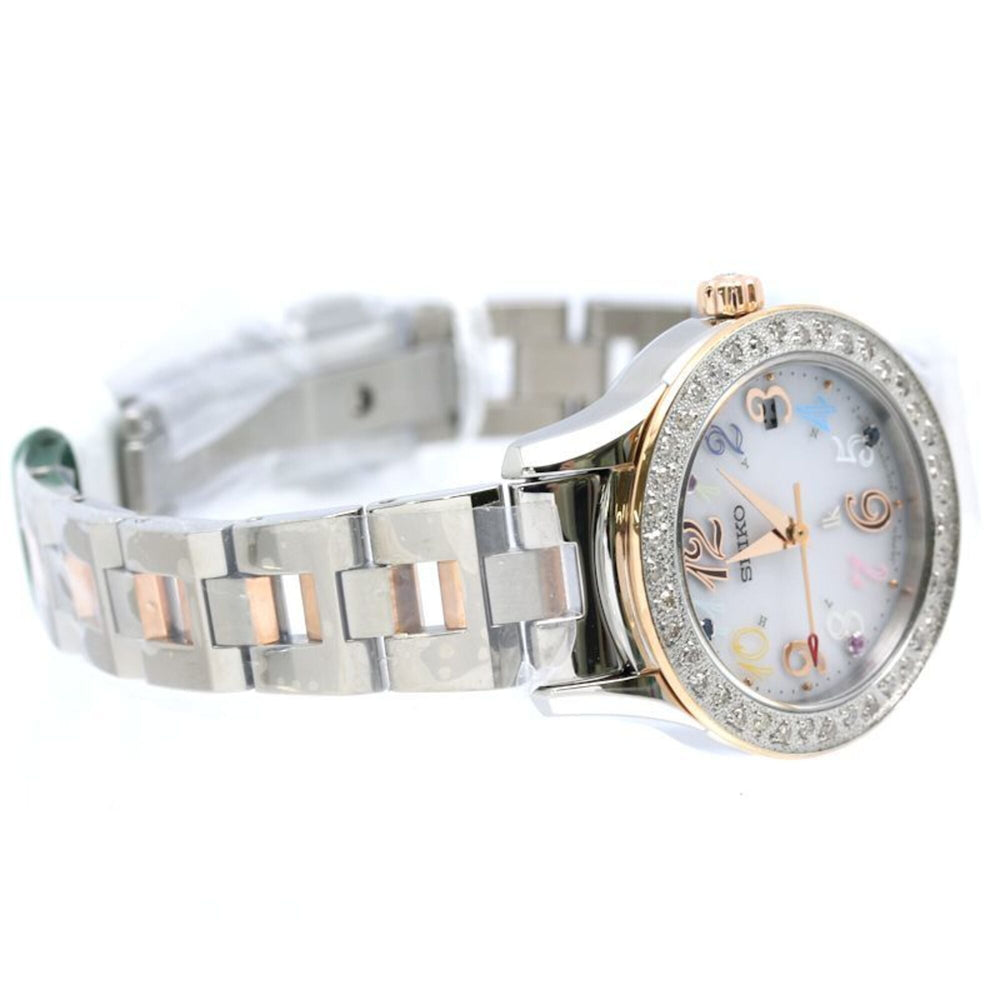 SEIKO Lukia Diamond Limited Edition SSVW069 1B22-0BX0 Women's Watch Stainless Steel /40416 — New - Store Return
