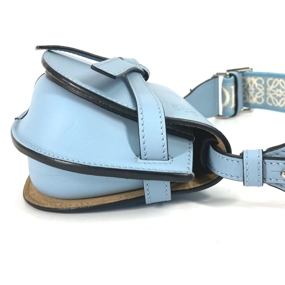 Loewe A650N46X13 Crossbody Pochette bag Shoulder Bag onyx blue blue — Like New