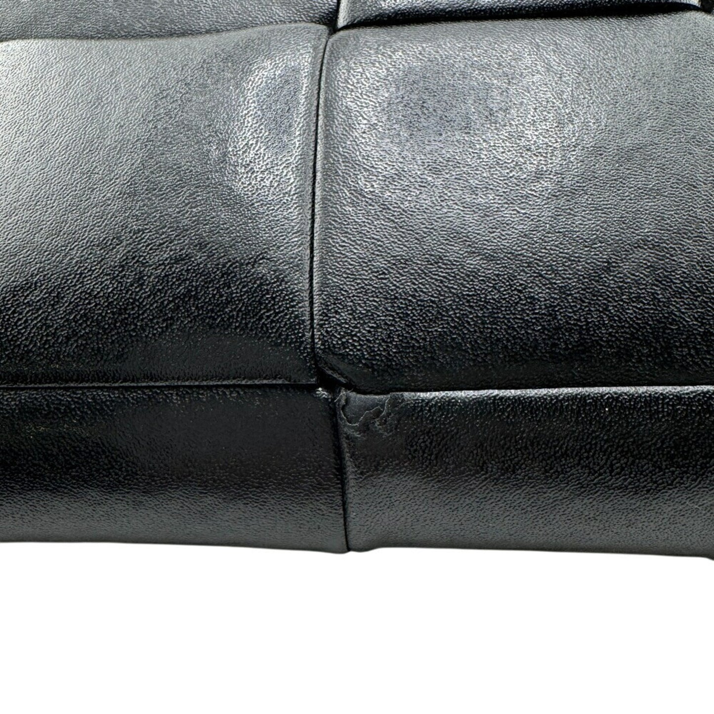 Bottega Veneta BOTTEGAVENETA Cassette Round Long Wallet Black Men's