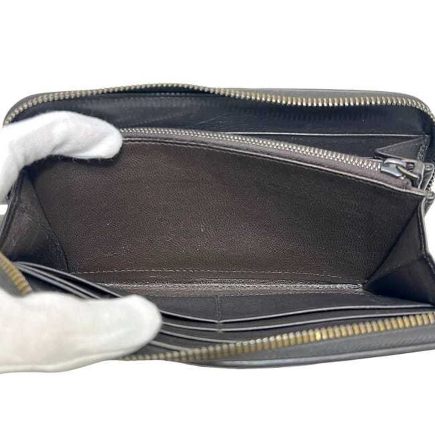 Bottega Veneta round long wallet f-24177 brown intrecciato leather B06242312P BOTTEGA VENETA for men and women