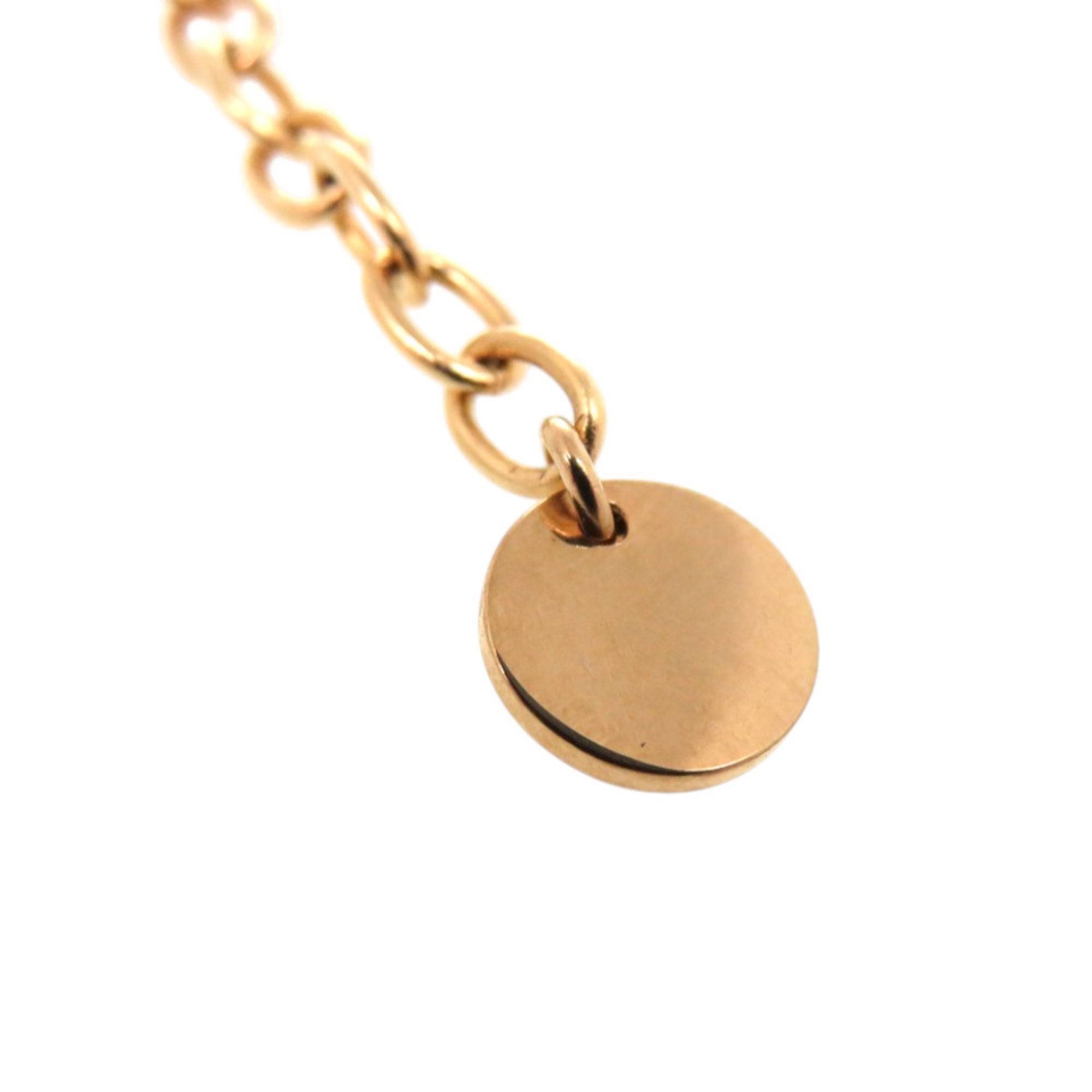 Christian Dior Like new Dior Herbarium Dragonfly Metal Resin Pink Gold Clear Necklace 1506 — Like New