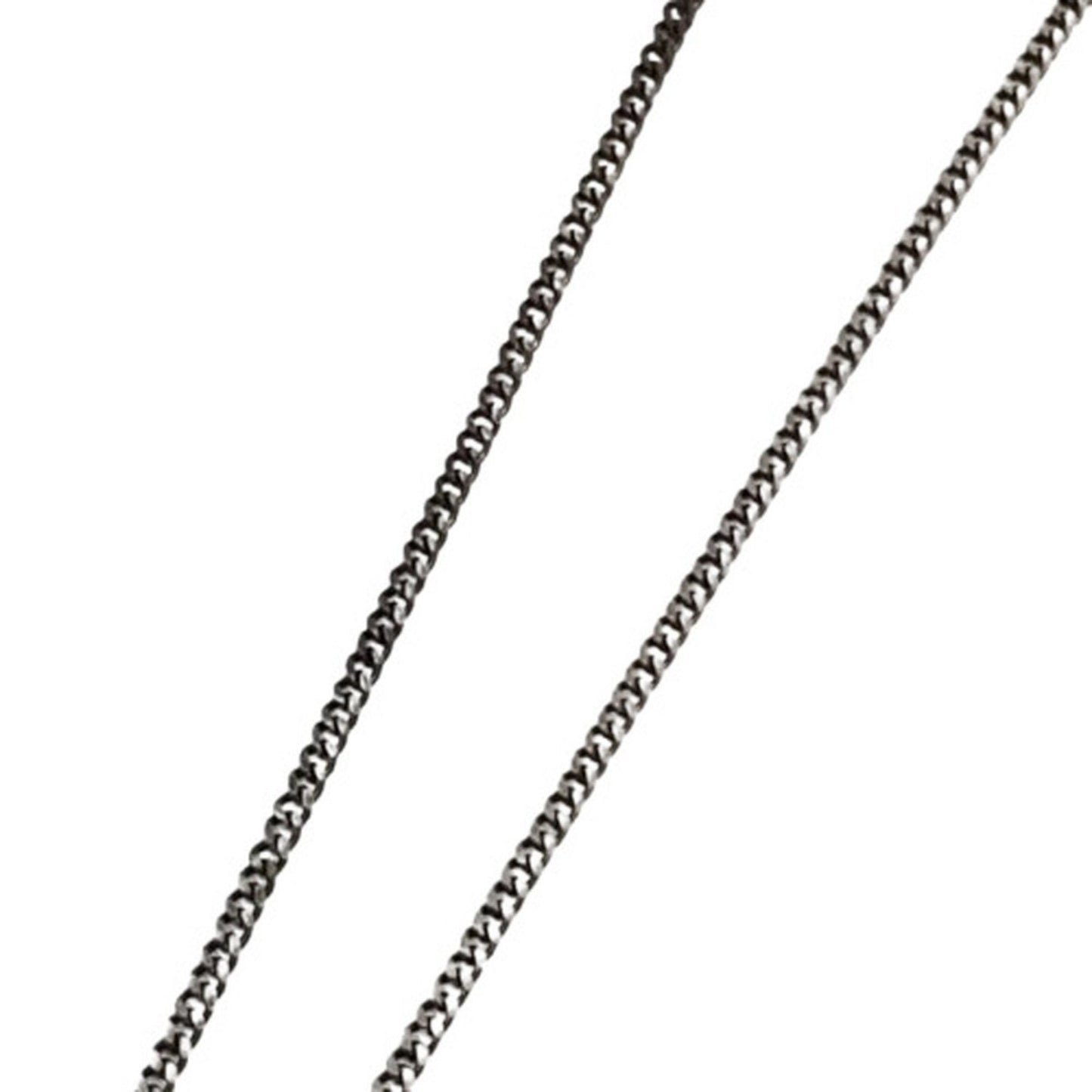 GUCCI Cutout G Necklace Sv925 Silver Men's Women's Kaizuka Store IT4QCLVJUZET RK2005D