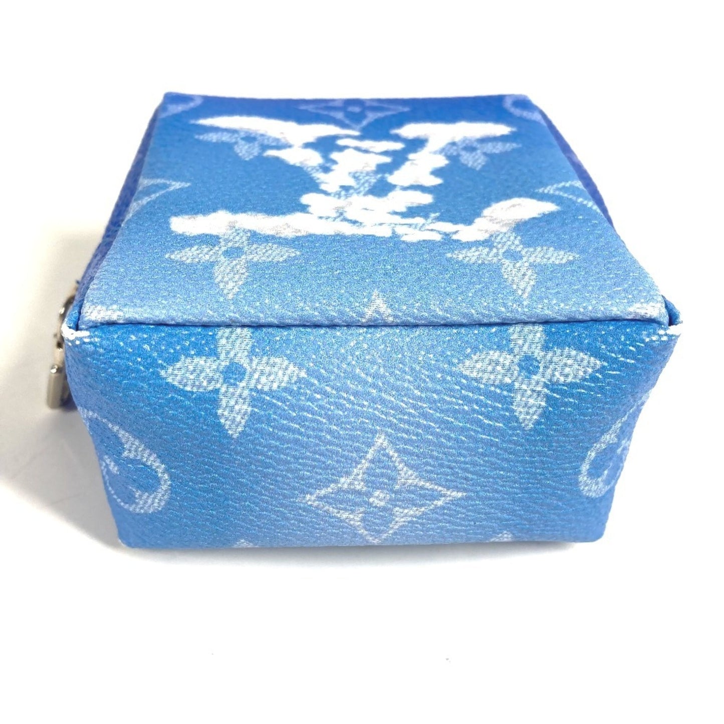 LOUIS VUITTON MP2792 Monogram Clouds Bijoux Sac Squared Pouch Bag Charm Keychain Canvas Men's Women's Blue