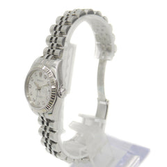 ROLEX Datejust 179174G (D-serial number), Automatic, 10-diamond setting, Computer dial, Ladies' watch — Good
