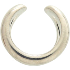 Like new Hermès Osmos PM 25X016911, 925 silver, approximately size 13, silver ring, 0580, HERMES — Like New