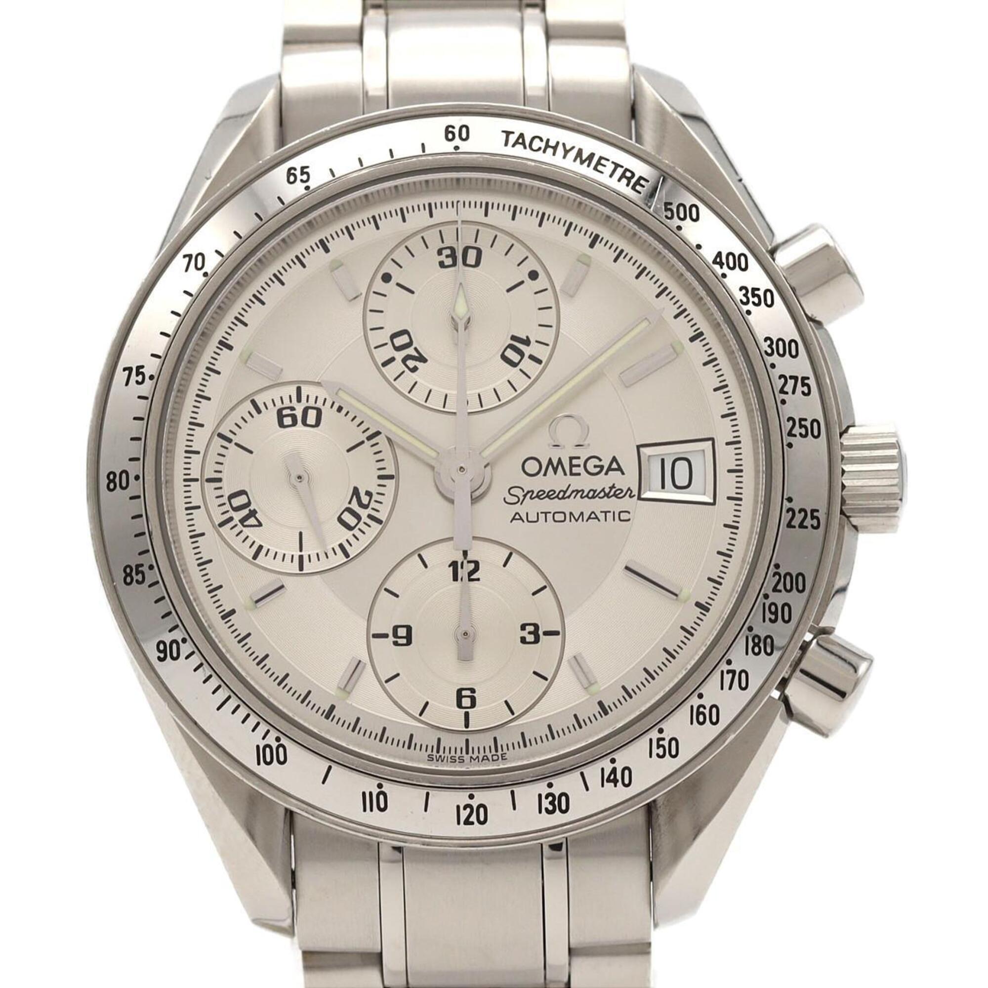 Omega Speedmaster Date 3513.30 Stainless Steel Automatic Watch — Good